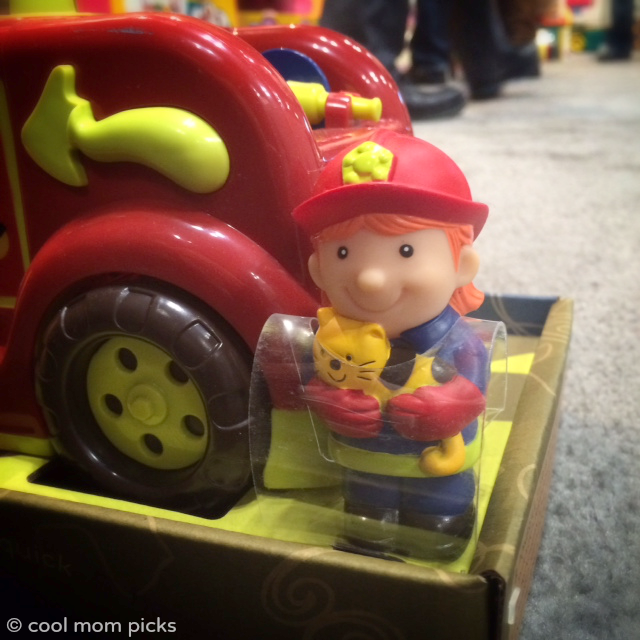 B Toys firetruck with female firefighter | Cool Mom Picks