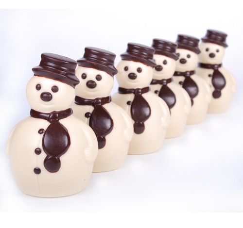 Chocolate snowmen from Jaques Torres: Creative stocking stuffers for kids