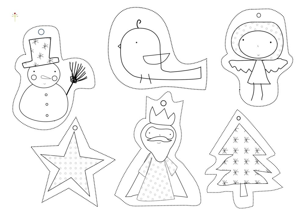 color your own free printable holiday gift tags