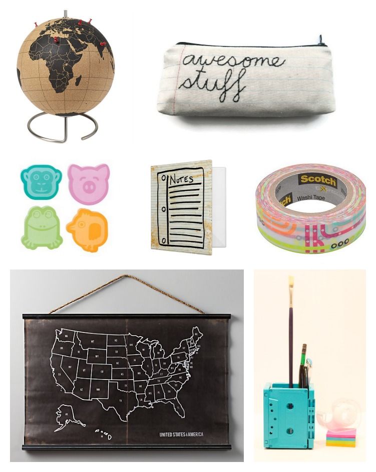The coolest back to school supplies and accessories | CoolMomPicks.com Back to School 2014