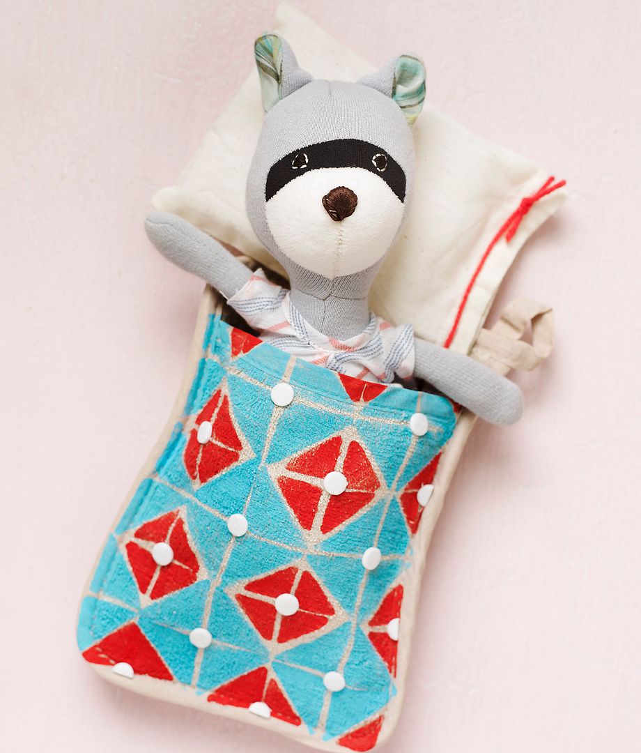DIY doll sleeping bag instructions and materials from the Darby Smart Project Kid craft box