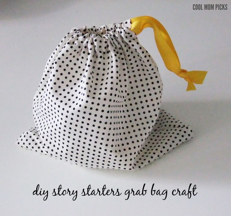 DIY Grab Bag instructions for Story Starters craft | coolmompicks.com