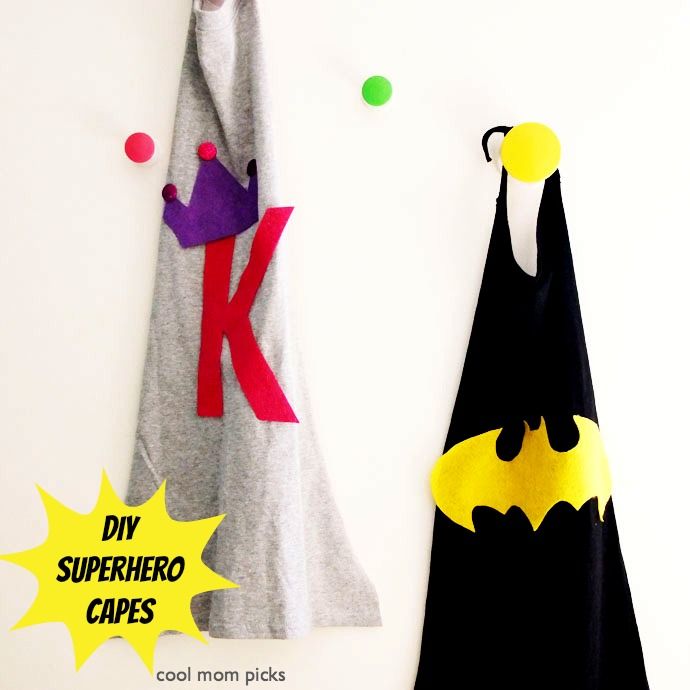 Easy DIY superhero capes | Cool Mom Picks