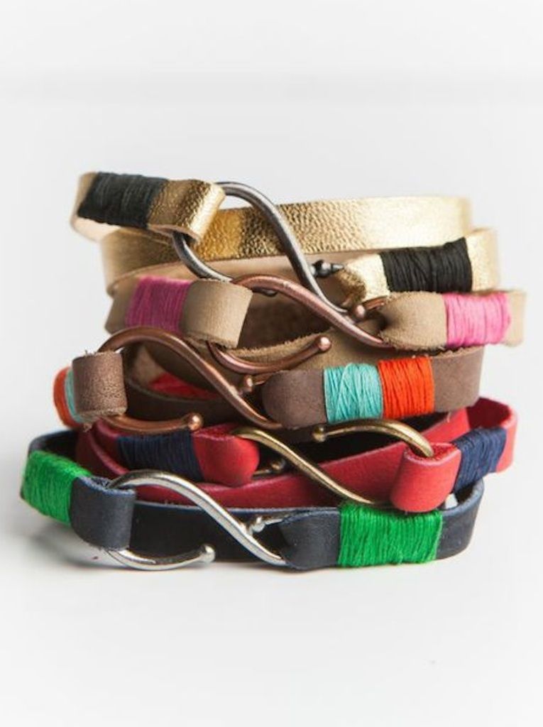 Leather wrap bracelets from FashionABLE support women in Ethiopia | Cool Mom Picks