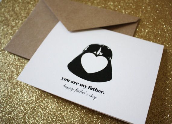 Funny Father's Day cards: Darth Vader Star Wars card