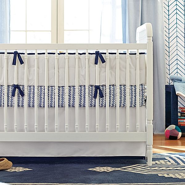 Blue Crib Bedding at Serena and Lily | Cool Mom PIcks