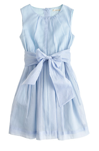Easter Dresses for Girls: Organdy bow dress at J Crew