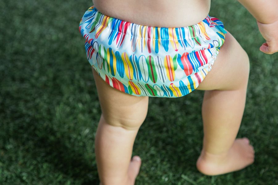 Reusable swim diapers from the Honest Co - Surfboard design