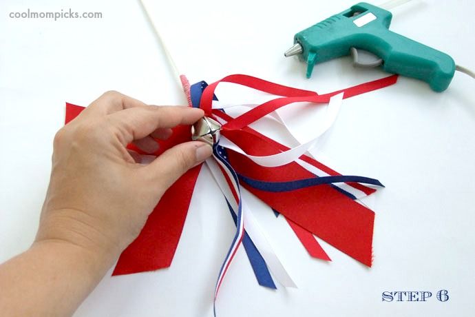 July 4th Craft: DIY Ribbon Wand step-by-step tutorial | Cool Mom Picks