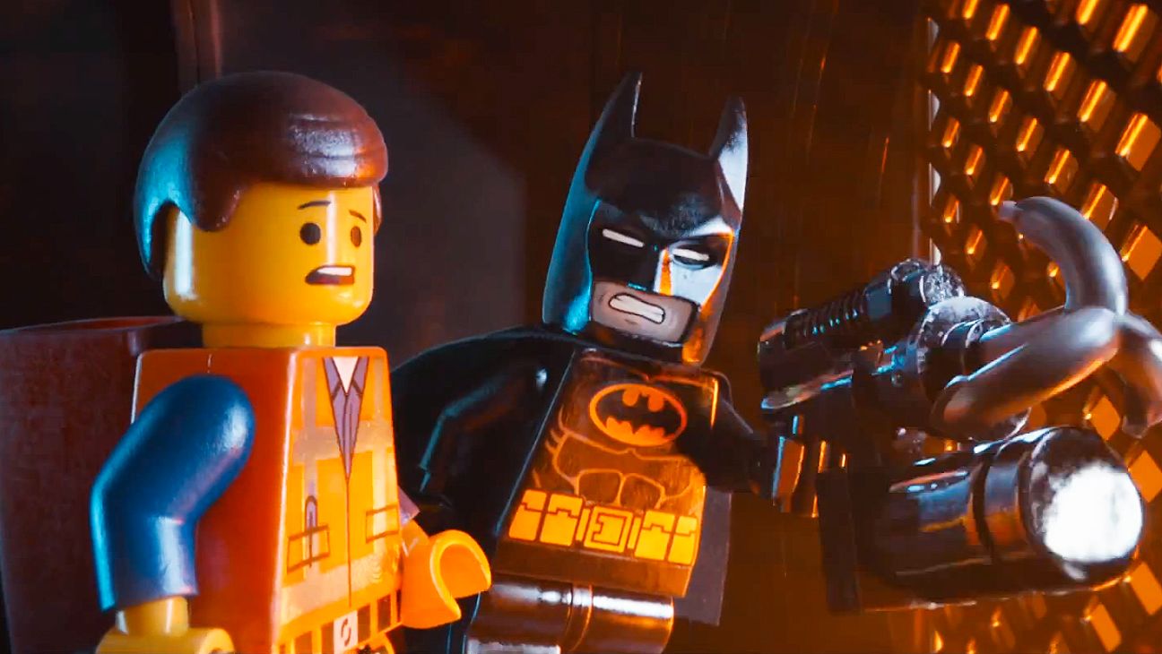 Emmet and Batman in The LEGO Movie | Cool Mom Picks