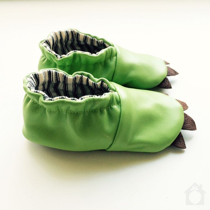 Lizard baby moccasins! Handmade by Little House in the Orchard