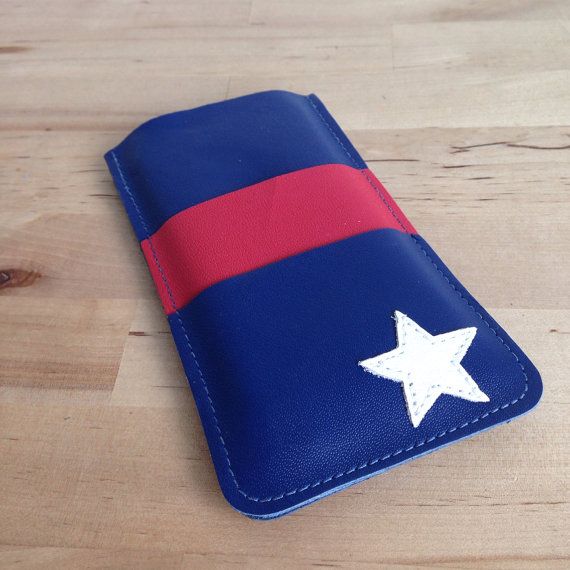Mally leather iPhone case with star