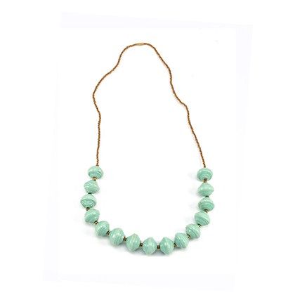 Mint necklace supporting women in need from To the Market