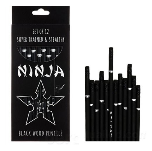 Ninja Pencils | cool school supplies 2014