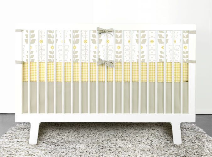 Olli and Lime Miller Crib Bedding | Cool Mom Picks