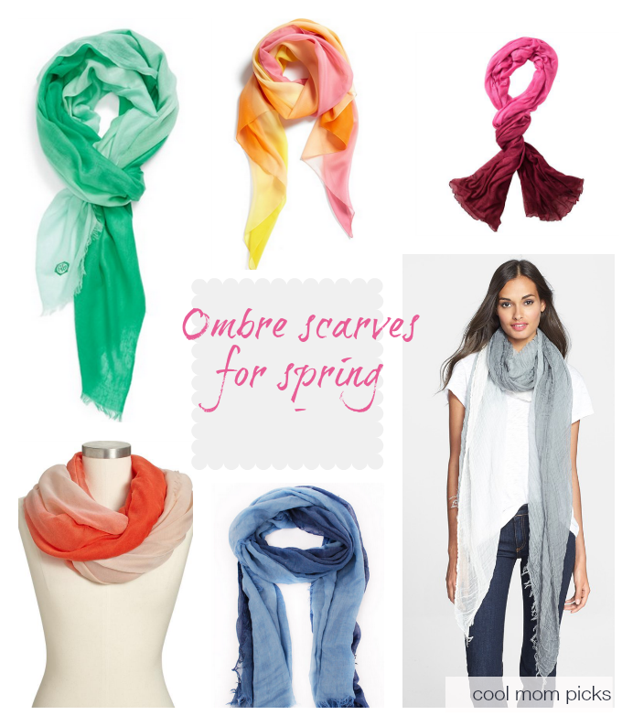 Ombre scarves: how to wear | Cool Mom Picks