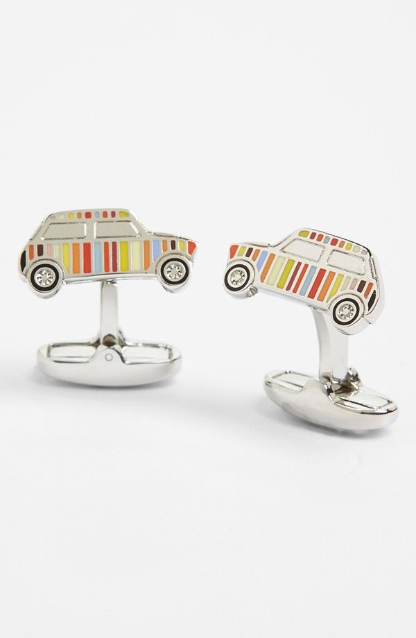 Father's Day gifts for Stylish Dad: Paul Smith Mini Car Cufflinks 