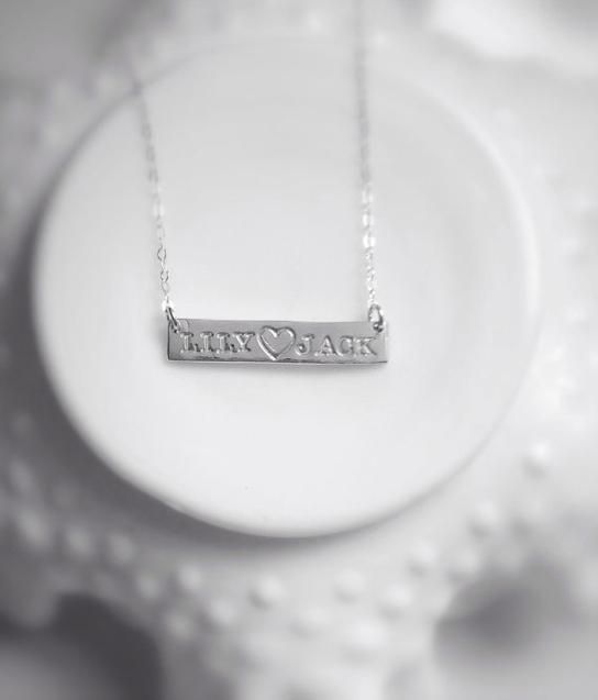 Custom gifts for mom on Cool Mom Picks: personalized name necklace