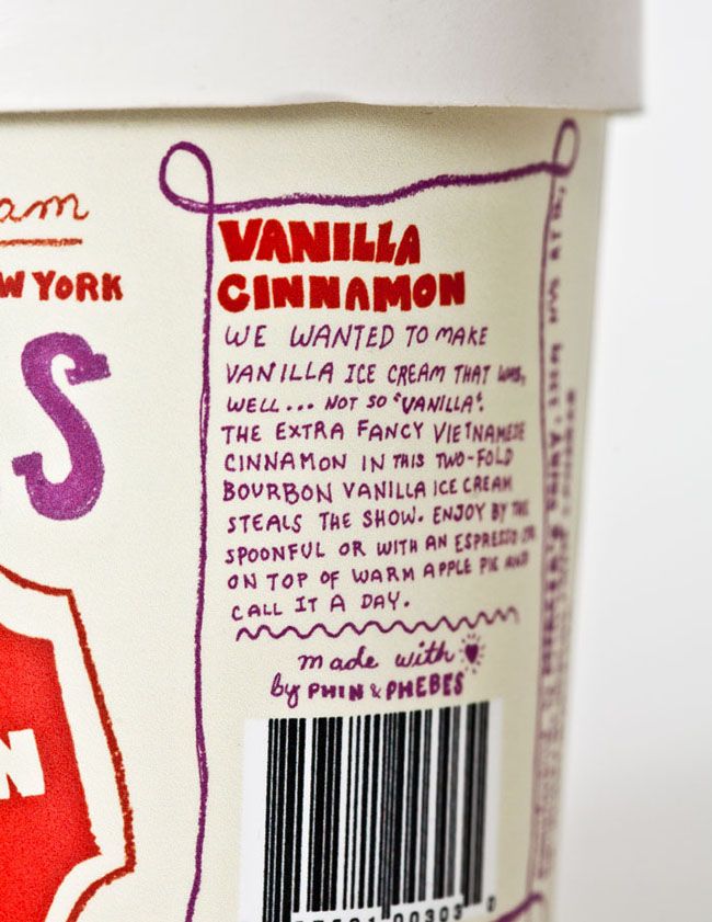 Fin and Phebes: Vanilla Cinnamon Ice Cream