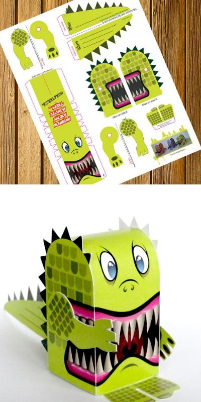 DIY printable Monster party invitation on Etsy