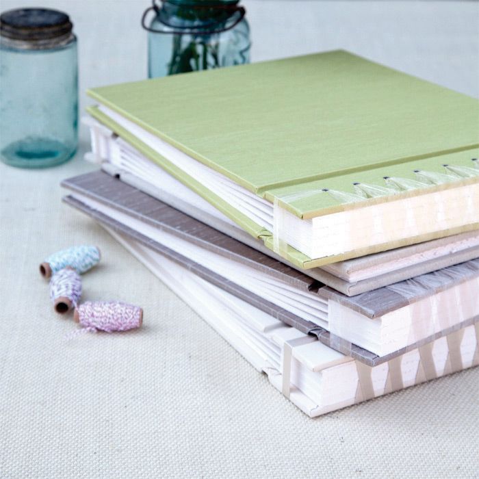 Rag and Bone Bindery albums for year-end teacher gifts from the class