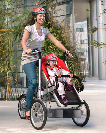 Taga Bike-Stroller review on Cool Mom Picks
