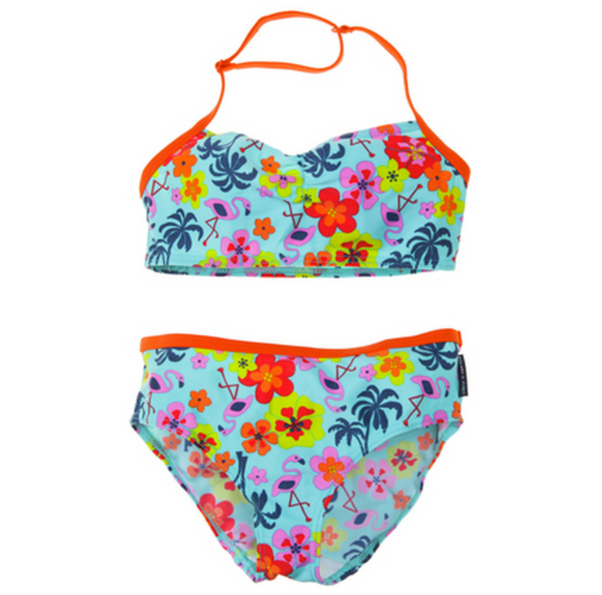 Two piece swimwear for girls: Hibiscus bikini at Polarn O. Pyret