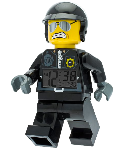 Lego Movie Minifigures - Bad Cop Alarm Clock | Cool Mom Tech