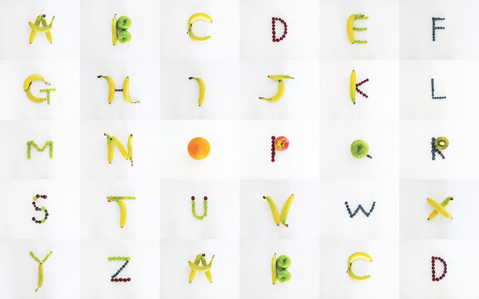 Katherine Sangmyeong Lee - Fruity Alphabet