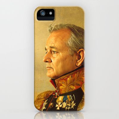 Cool iPhone cases for dads: Bill Murray Replaceface iPhone case on Society 6