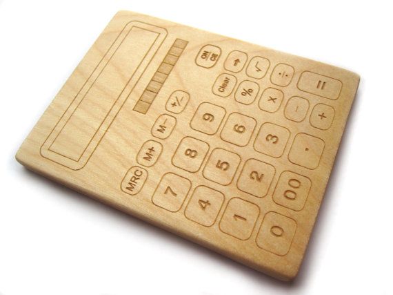 Handmade calculator baby teether | Cool Mom Tech