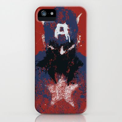Father's Day Gifts for Geeky Dads: Captain America iPhone Case on Society 6 |