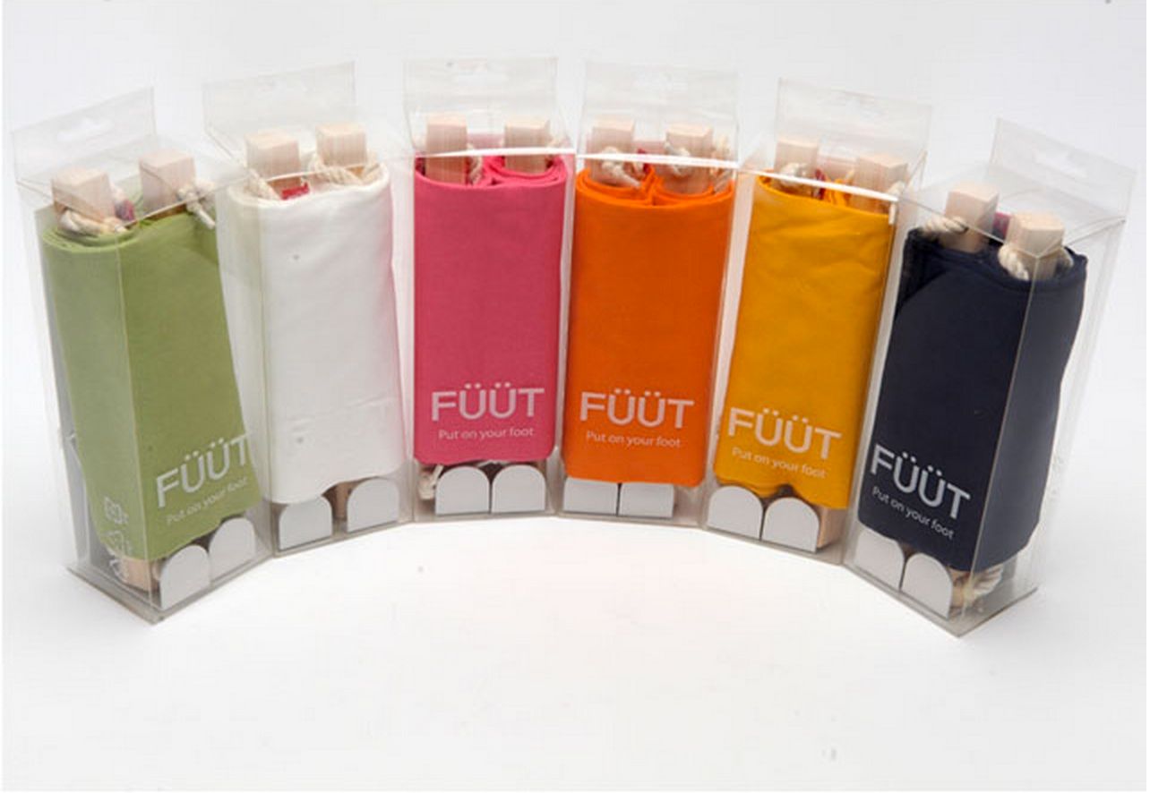 Fuut under-desk foot hammocks in 6 colors