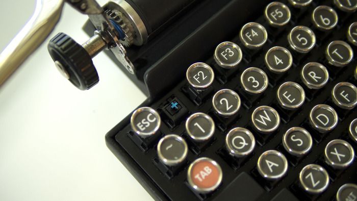 Qwerkywriter USB vintage typewriter style keyboard | Cool Mom Tech