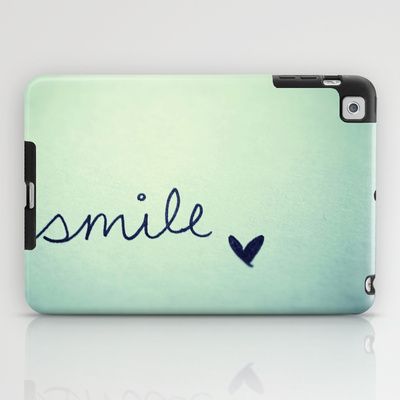 Cool tech accessories: Smile iPad Mini Case by RubyBird at Society 6 | Cool Mom Tech