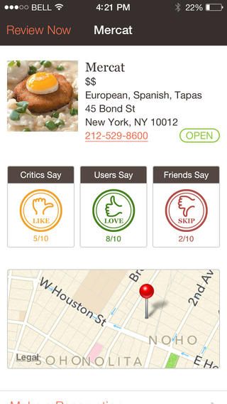 Taste Savant restaurant review app for iOS | Cool Mom Tech
