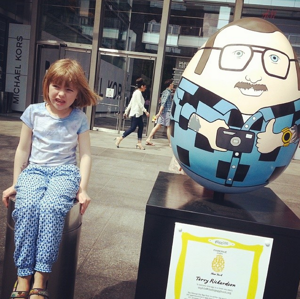 Terry Richardson Easter Egg - the Big egg hunt Ny | photo @suzannebeaubien