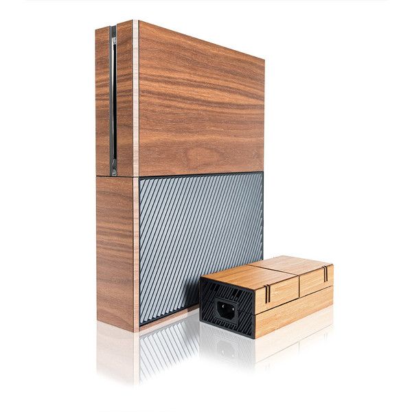Wood cover for Xbox One console from Balolo | Cool Mom tech