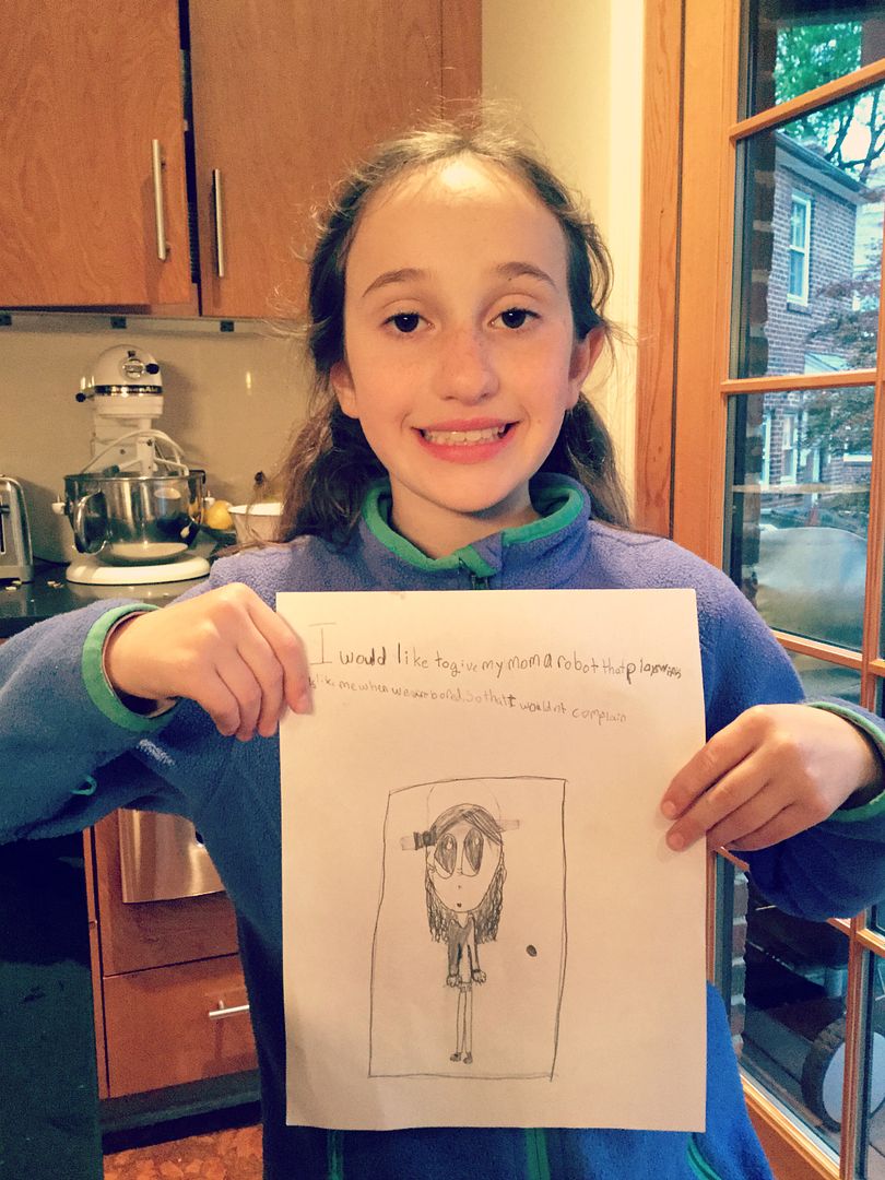Mother's Day Ideas from Kids: A robot by 10-year-old Bea | © cool mom picks
