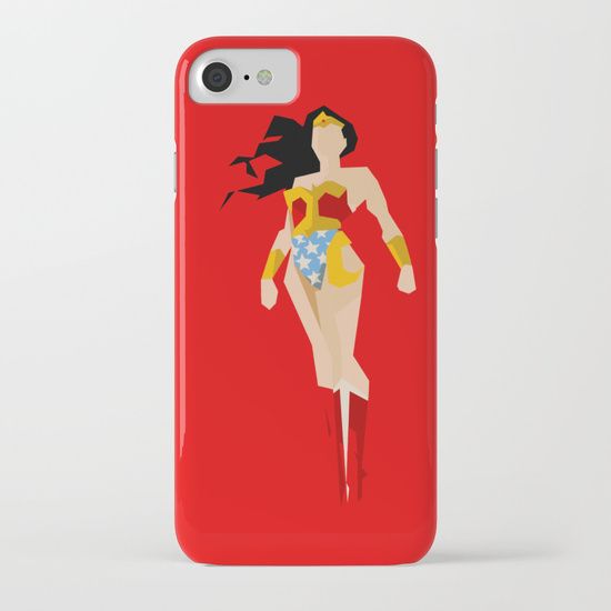 Wonder Woman Cubist iPhone Case by Ian King: Great Wonder Woman gifts that boys and men will love too | CoolMomPicks.com