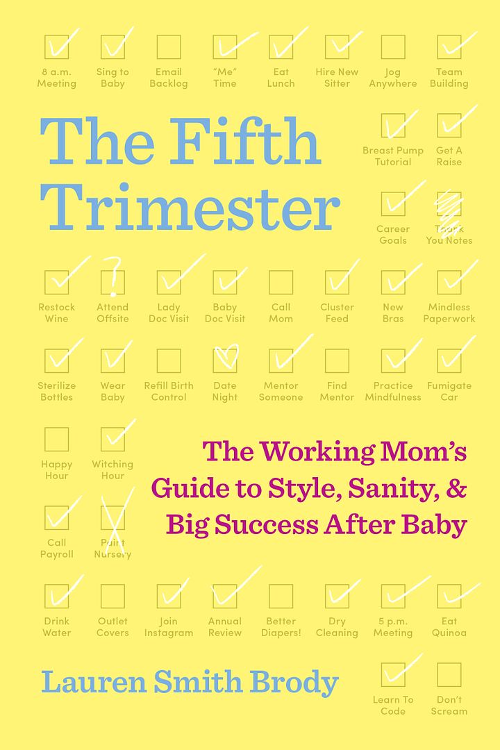 The Fifth Trimester book: The working mom's guide to style, sanity and big success after baby