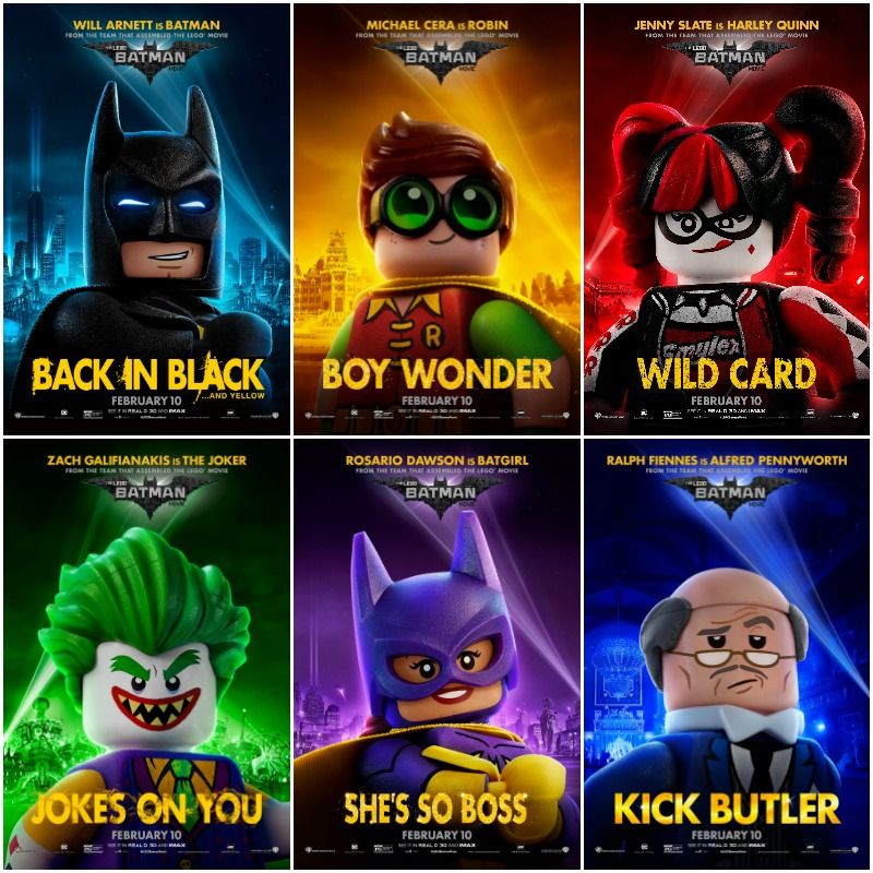 Free printable LEGO Batman Movie Posters