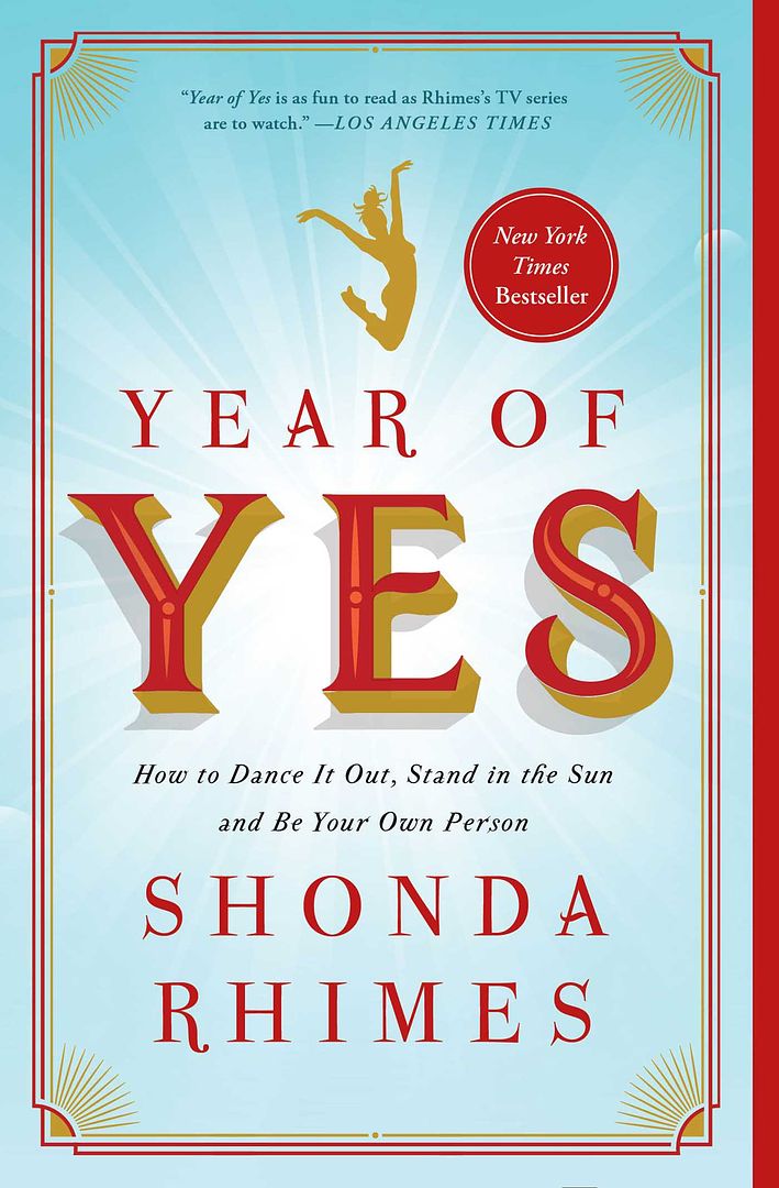 Year of YES: A must-read book for female entrepreneurs, or anyone needing a nudge to make some changes