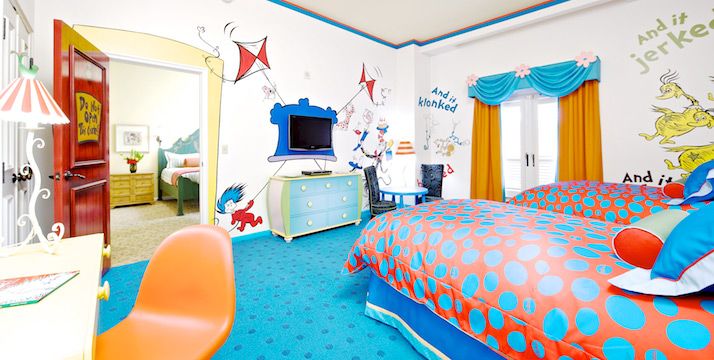 Dr. Seuss Suite at Portofino Bay Hotel at Universal Orlando