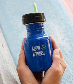 Klean Kanteen stainless steel water bottle 