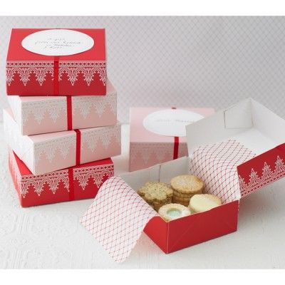 Cookie gift boxes from Martha Stewart Crafts