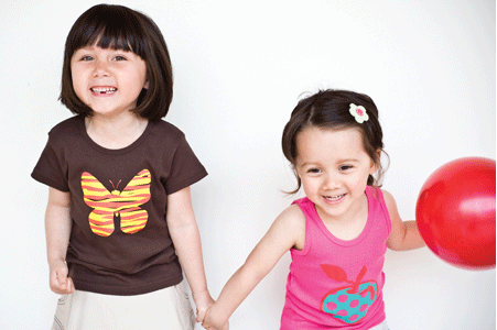kids tees from Bunny + Bee