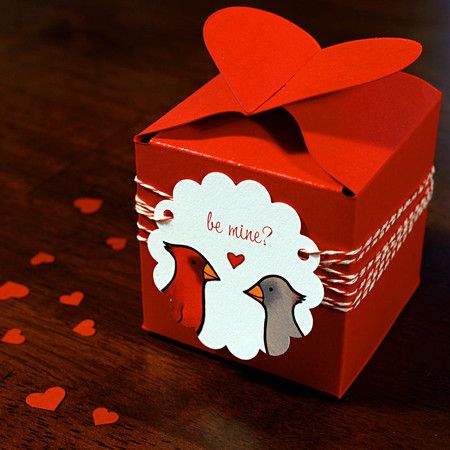 Valentine's Heart Favor Box 