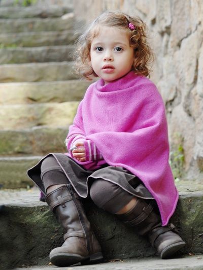 Cashmere Poncho from Kid Cashmere
