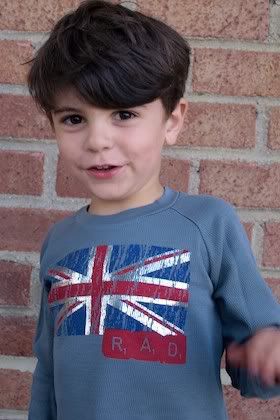 British flag shirt from Childish 